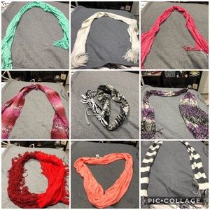 A scarf bundle
